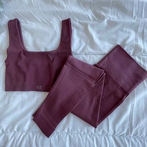 SET ACTIVE sculptflex leggings | canyon, small
